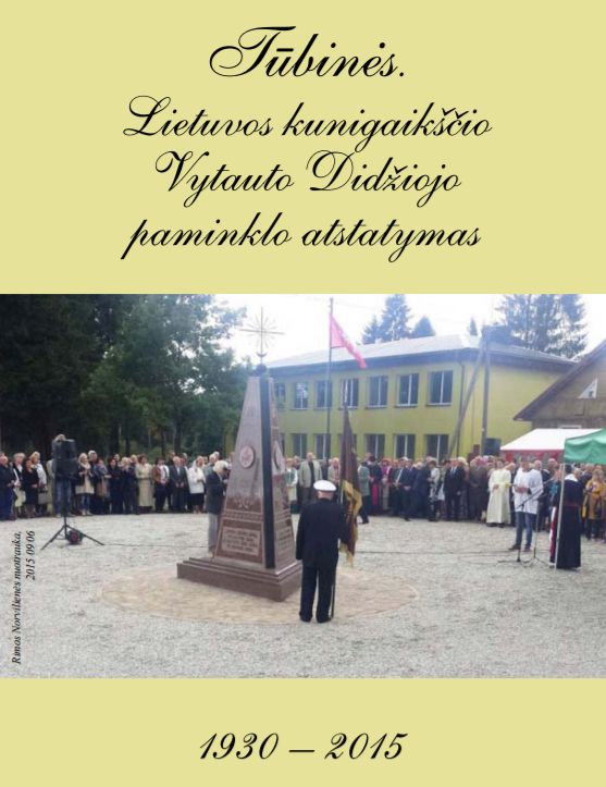 Lankstinukas Tūbinių paminklo atidengimas 2015 m