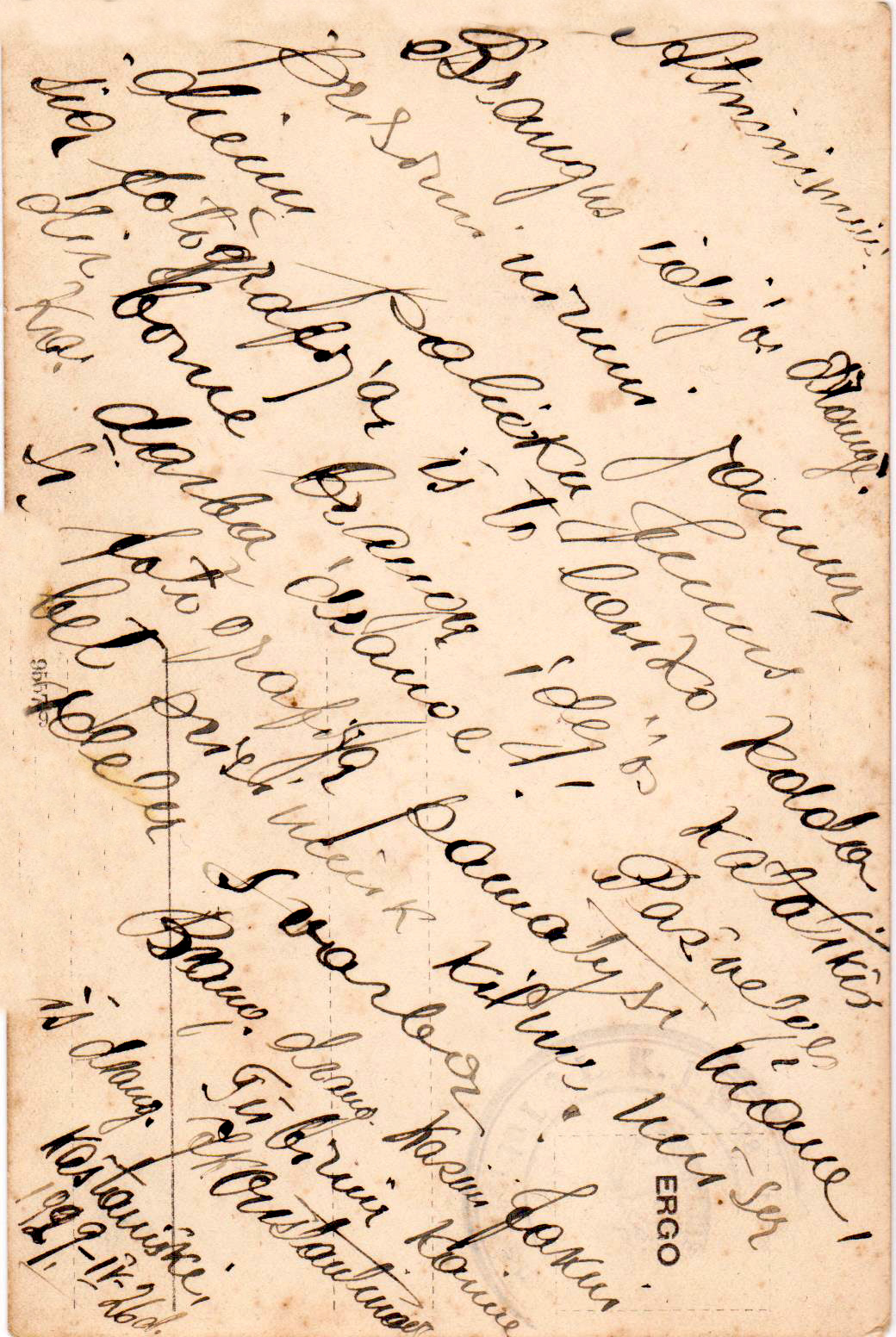 Jono Konstantinavičiaus laiškas 1929 IV 26