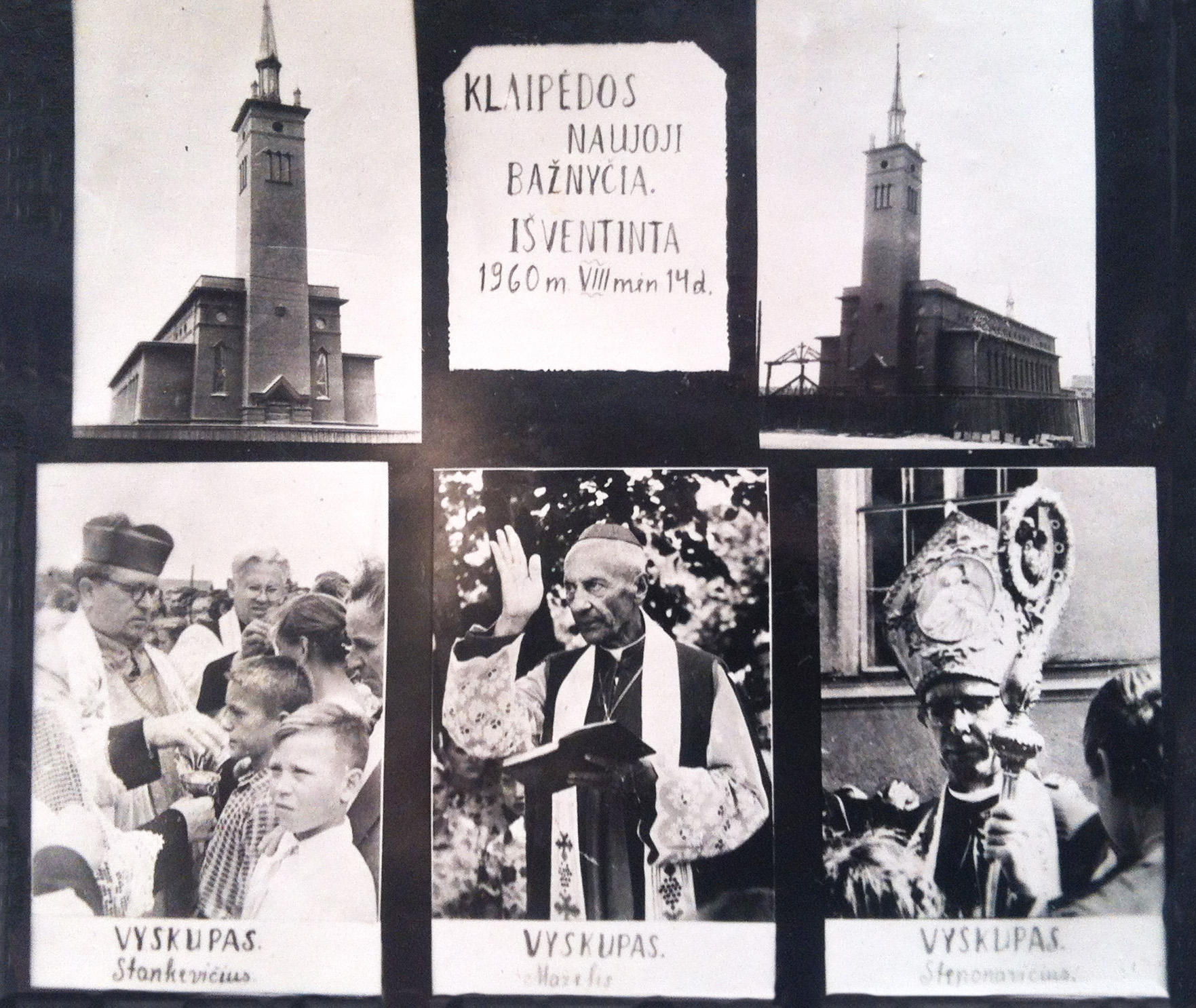Klaipedos bažnyčia 1960 m
