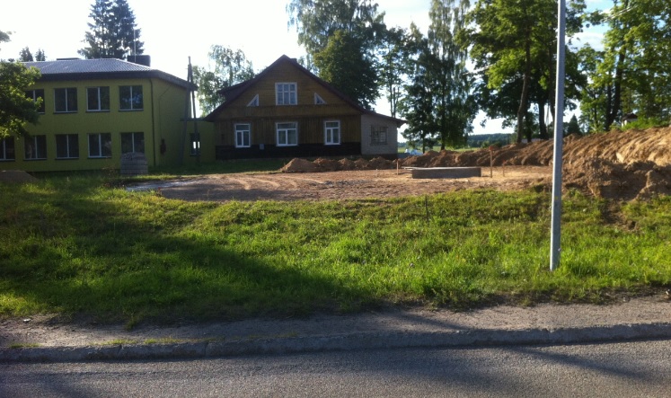 Vieta paminklui pamatai