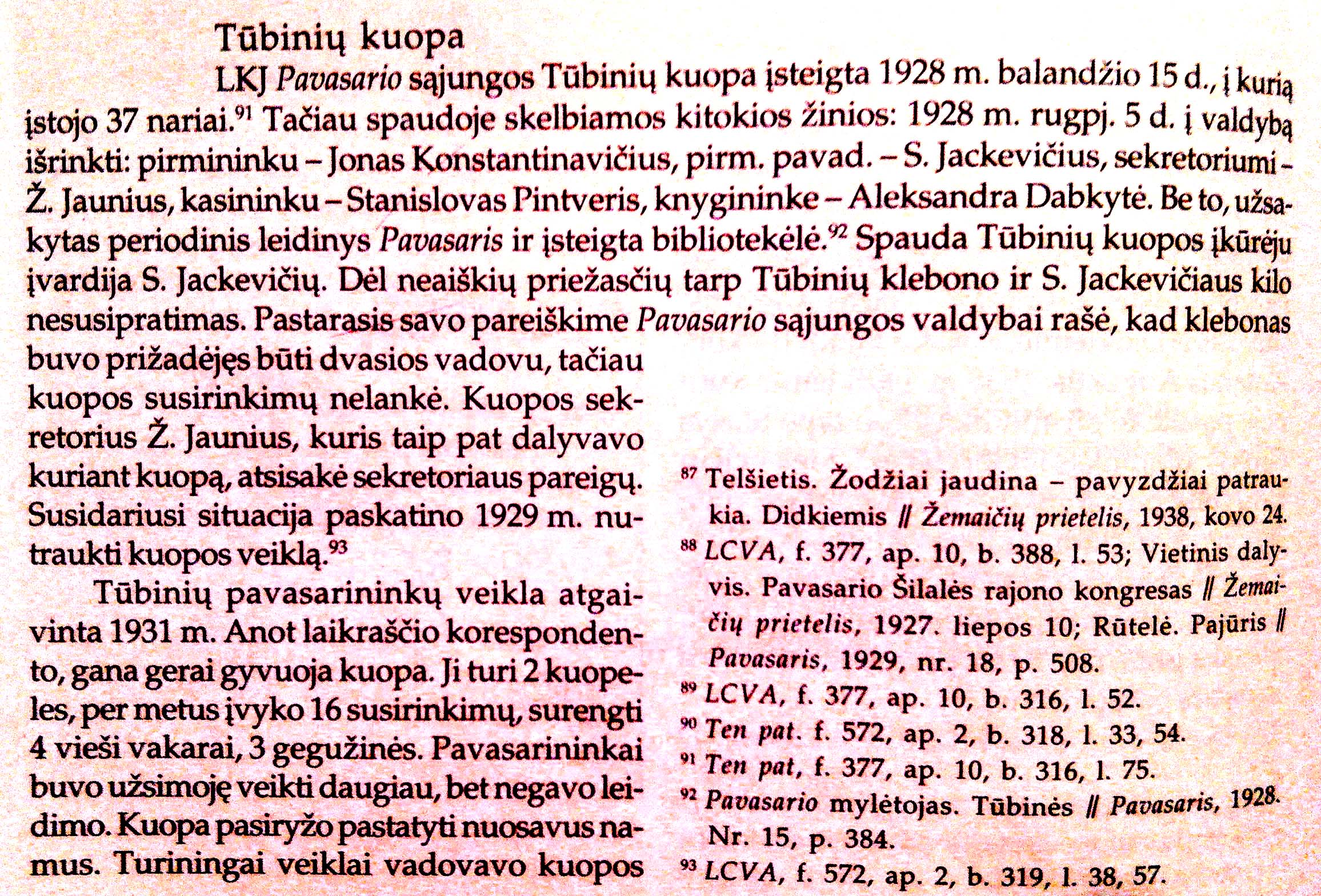 Tūbinių pavasarininkų kuopa1 1